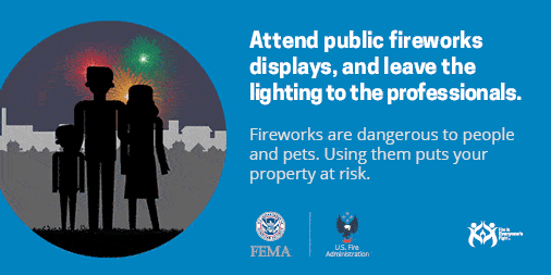 Safety Tips about fireworks