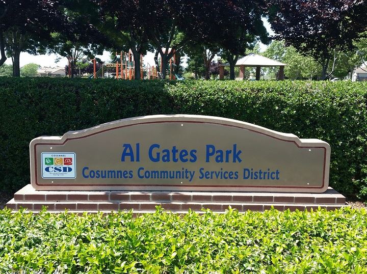 Gates Park Sign