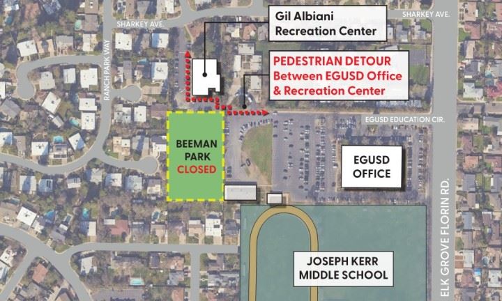 Beeman Alternative Route Map