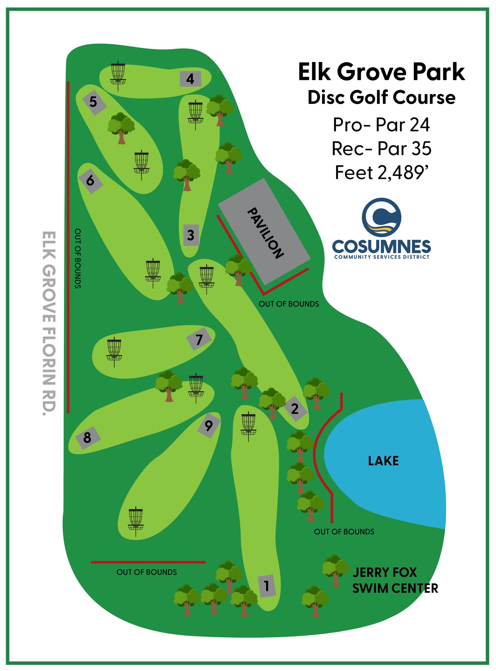 26_Elk Grove Park Disc Golf_ Course Map