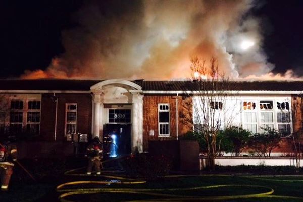 CSD Admin Building Fire