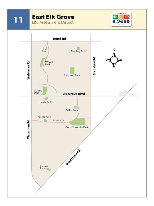 L&L Maps Zone 11 - Eask Elk Grove Thumbnail